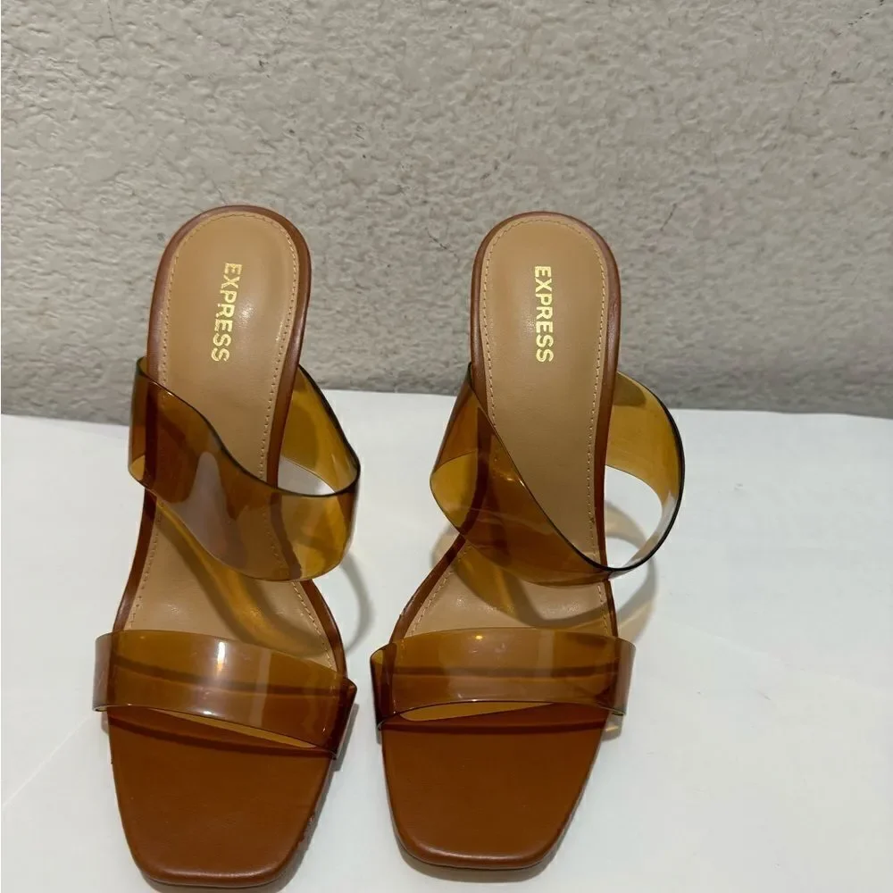 Express Barley There High Heels size 9 - Picture 5 of 9